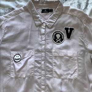 Volcom button up women’s